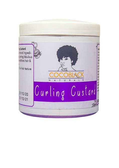 Coco Black Naturals Curling Custard Type 4c Hair Gel 17 fl | Etsy