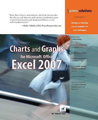 Charts and Graphs for Microsoft Office Excel 2007 by Jelen, Bill: Good ...