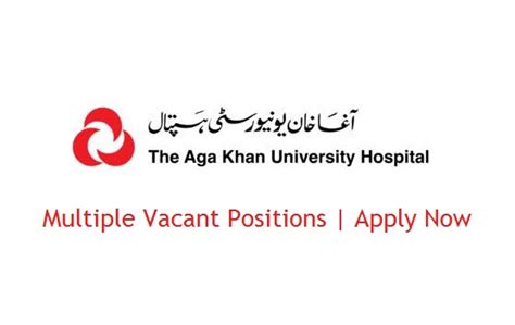 The Aga Khan University Hospital Jobs January 2020