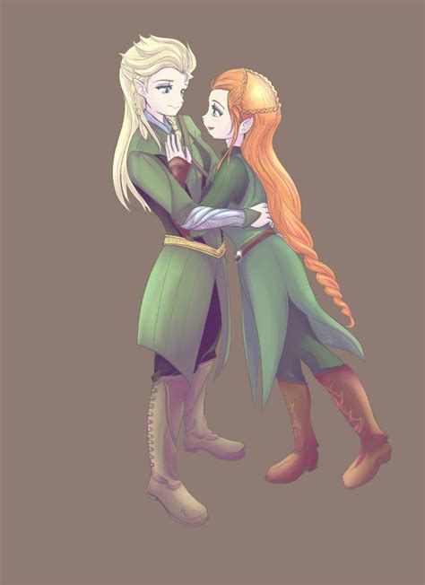 Legolas And Tauriel Fan Art