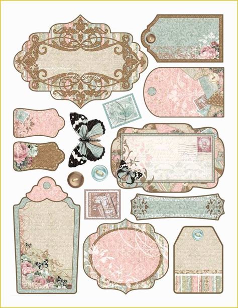 Free Scrapbook Templates Of Free Tags I Found Online and Can T Find the source Anymore ...