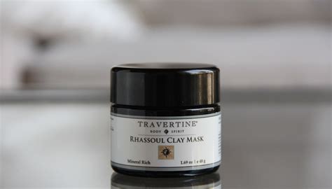 Rhassoul Clay Mask - Travertine Spa