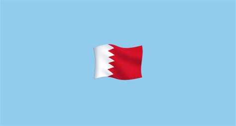 🇧🇭 Flag: Bahrain Emoji on Twitter Emoji Stickers 13.1