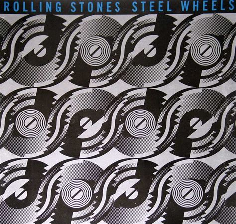 ROLLING STONES Steel Wheels Rock 12" LP Vinyl Album Cover Gallery ...