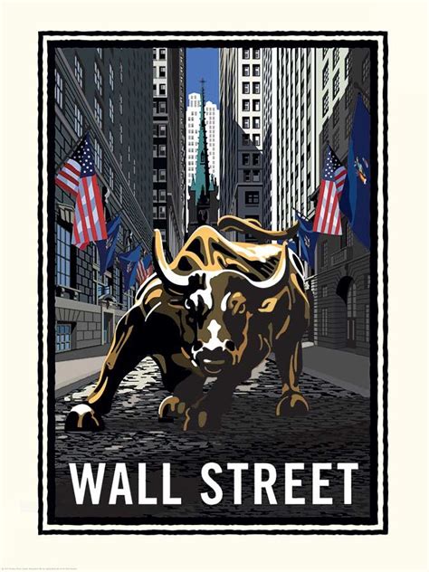 Wall Street Bull NYC Wall Mural - Murals Your Way | Charging bull, Bull art, Wall street