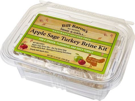 Apple Sage Turkey Brine Kit | Bill Baron's Specialty Foods