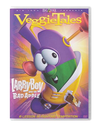 LarryBoy and the Bad Apple DVD – VeggieTales