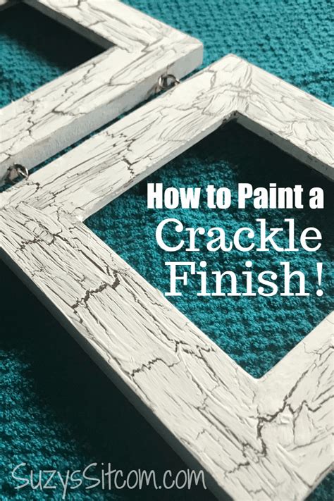 Easy Painting Technique: How To Paint A Crackle Finish - Ideas for the Home