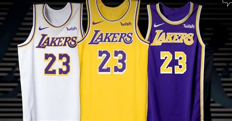 Estos son los uniformes de los Lakers de LeBron James para la temporada ...