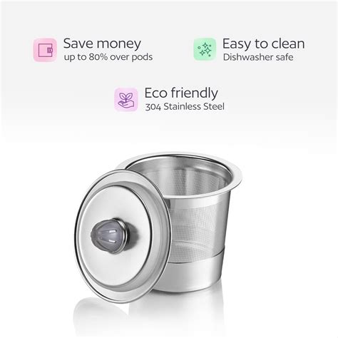 Stainless steel reusable K-Cup for Keurig coffee makers | GoodCups