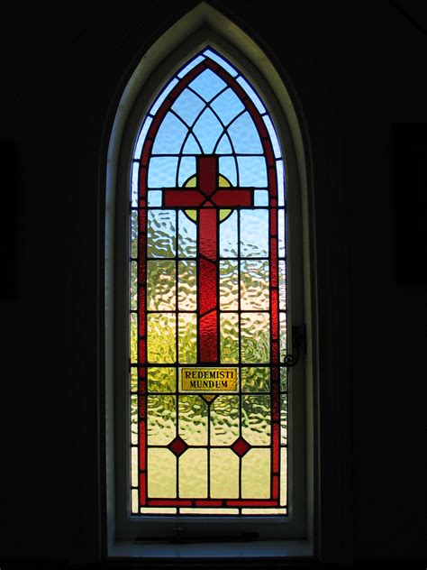 stained glass cross | Katy McClelland | Flickr