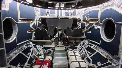 Spacex Crew Capsule Interior