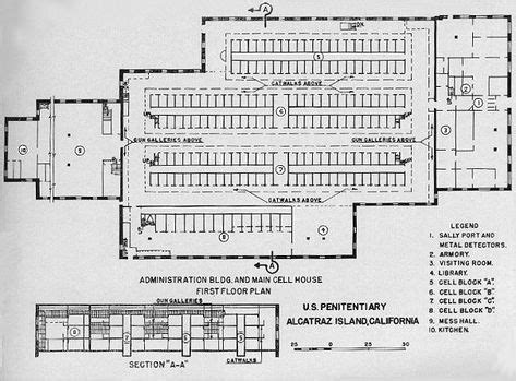 Layout Prison Cell Floor Plan in 2019 | Prison architect layout, Prison ...