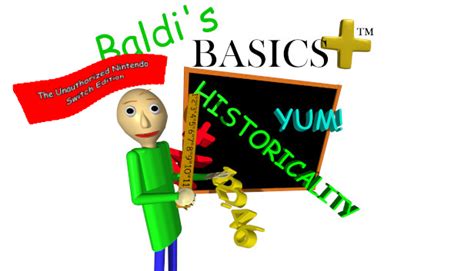 Baldi’s Basics Plus: The Unauthorized Nintendo Switch Edition | Baldi's ...