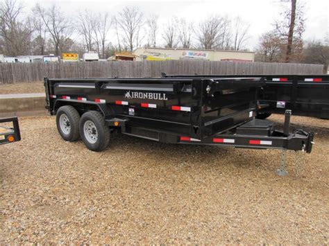 2017 Iron Bull Low-Pro Dump Trailer 83" x 14' Dump Trailer | River Valley Trailers and Equipment ...