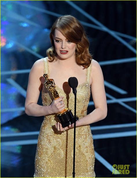 Emma Stone Wins Best Actress at Oscars 2017 - Watch Her Speech! (Video ...