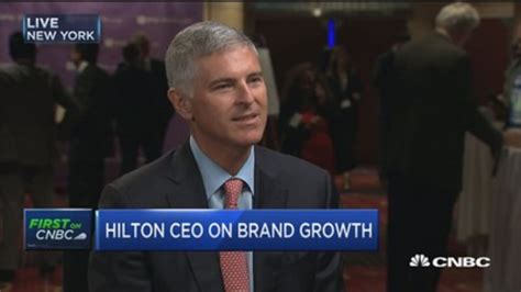 Hilton CEO: We're in a different business to Airbnb