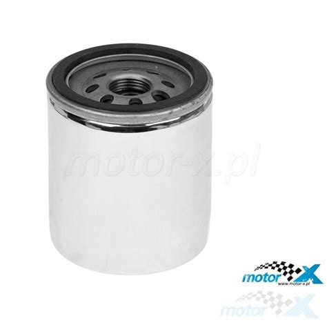 Oil filter, chrome Harley Davidson - www.motor-x.com - motorcycle store