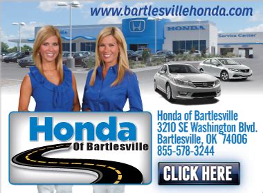 Honda of Bartlesville - Honda, Used Car Dealer, Service Center ...