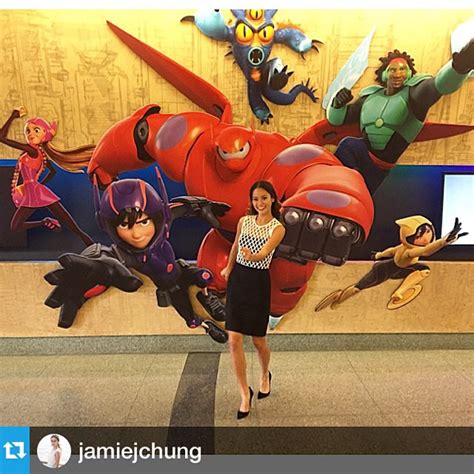 Jamie Chung at Walt Disney Animation Studios - Big Hero 6 Photo ...