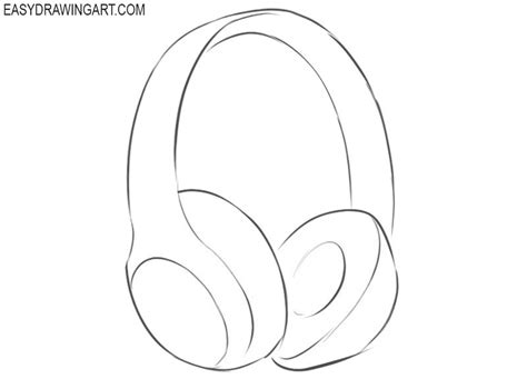 How to Draw Headphones - Easy Drawing Art