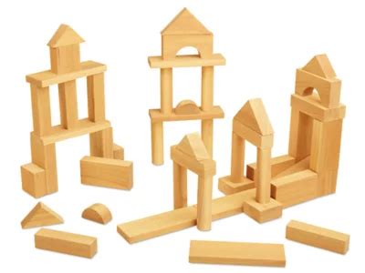 Hardwood Blocks - Starter Set at Lakeshore Learning