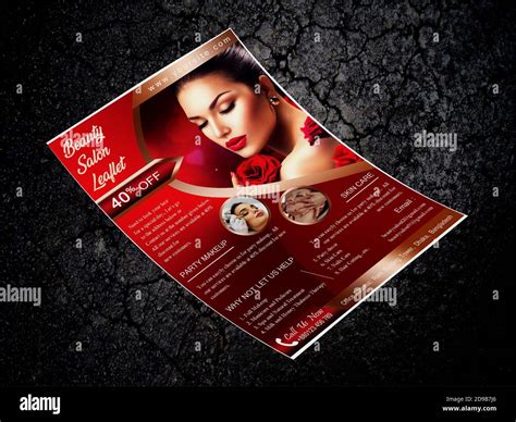 Free flyer design templates illustrator hi-res stock photography and images - Alamy