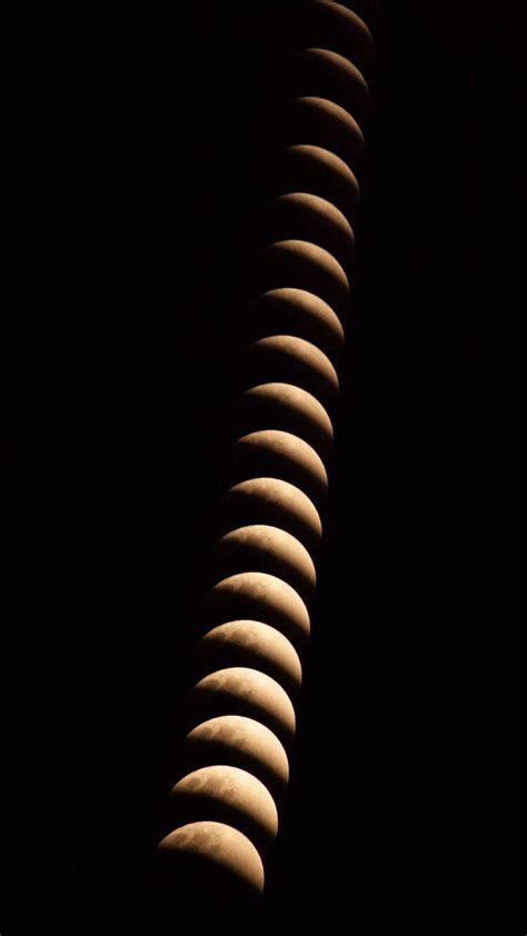 Download Crescent Moon Phases Wallpaper | Wallpapers.com