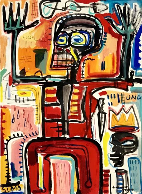 Sold at Auction: Jean Michel Basquiat, JEAN MICHEL BASQUIAT ABSTRACT MIXED MEDIA V$116,000 ...