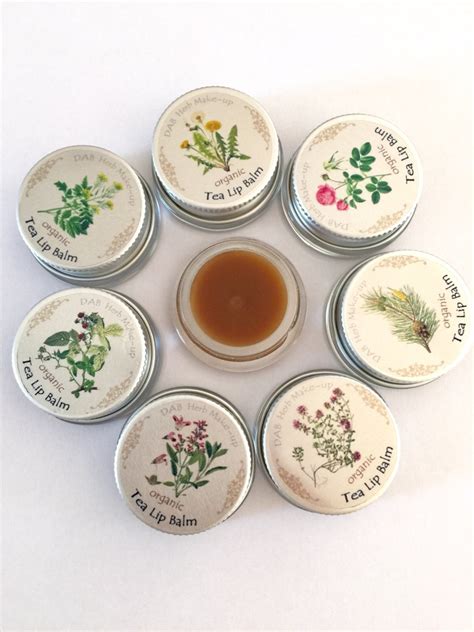 NEW Organic Gourmet Lip Balm Tea Lip Balm 100% Edible