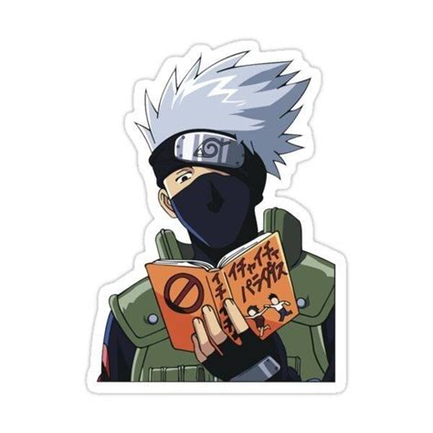 Hatake kakashi Sticker | Ninja stickers, Kawaii stickers, Anime stickers