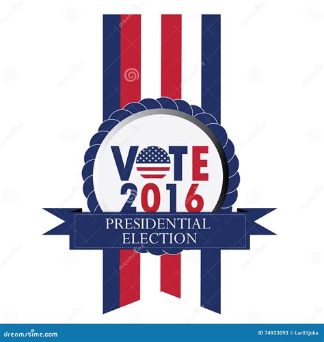 Election Day, Vector Illustration Stock Illustration - Illustration of ...