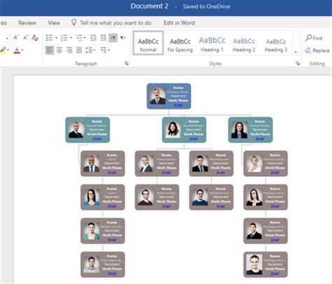 Create an Org Chart in Word: An Easy Start for Your Business | Org Charting