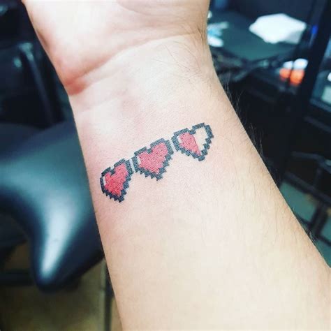 Top 132 + 8 bit heart tattoo - Spcminer.com