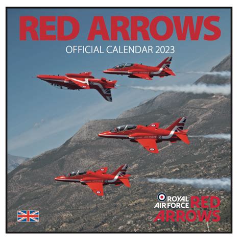 Official Red Arrows 2023 Calendar with free poster. Order now. – Online Calendar Shop