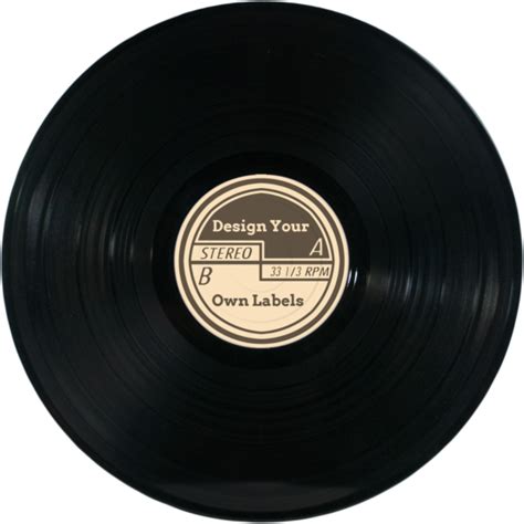 Printed Record Labels - Custom Vinyl Records - American Vinyl Co