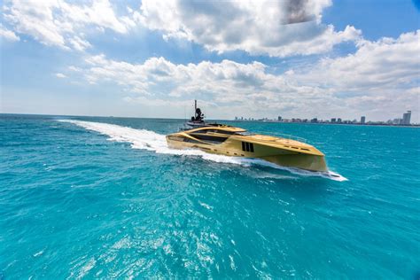 KHALILAH Yacht - Spectacular Golden Yacht by Palmer Johnson