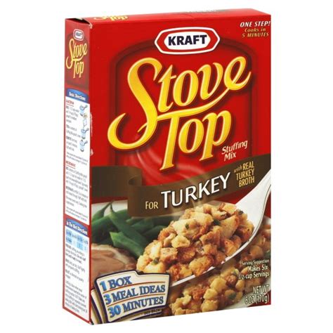 Kraft Stove Top Stuffing Mix Turkey