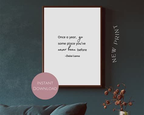 Once a Year, Travel, Quotes, Inspiration, Wall Art, Printable ...