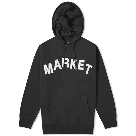 MARKET Community Garden Hoodie Black | END.