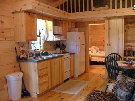 Tiny Cabin Kitchen Interior - Tiny House Pins