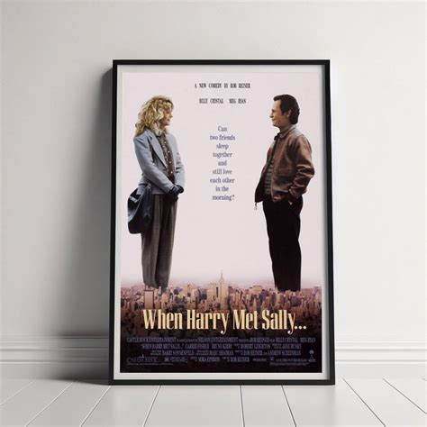 When Harry Met Sally Movie Poster High Quality Canvas Poster - Etsy