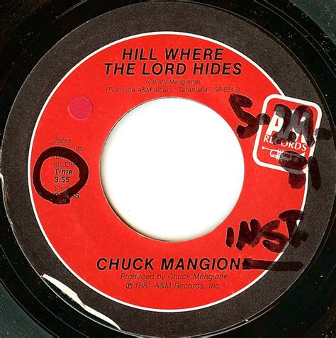 Chuck Mangione - Hill Where The Lord Hides (1981, Vinyl) | Discogs