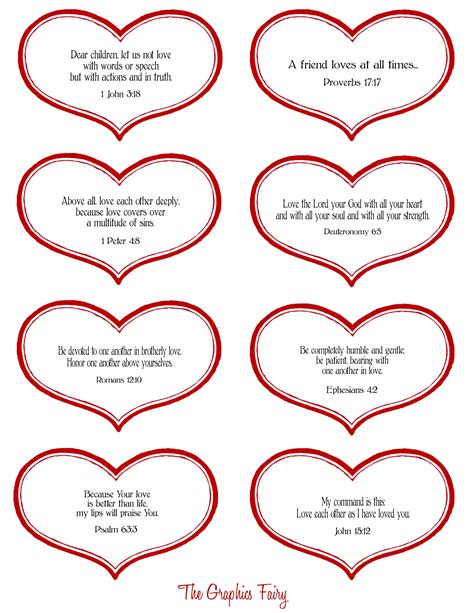 6 Best Images of Free Printable Valentine From God - Valentine Heart with Scripture, Free ...