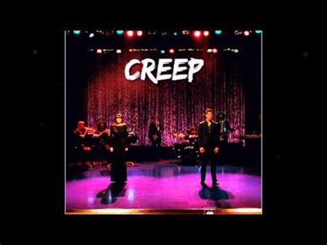 Glee - Creep (Lyrics) - YouTube