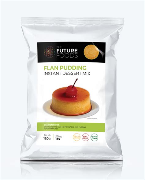 Flan Pudding - The Future Foods