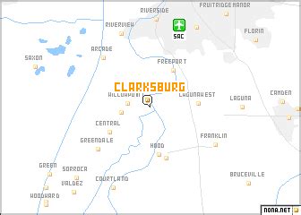 Clarksburg (United States - USA) map - nona.net