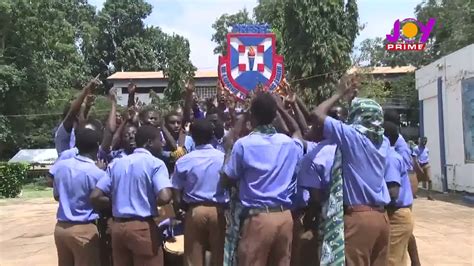 Presec Legon's anthem and hot jama ahead of NSMQ2022 finals - YouTube