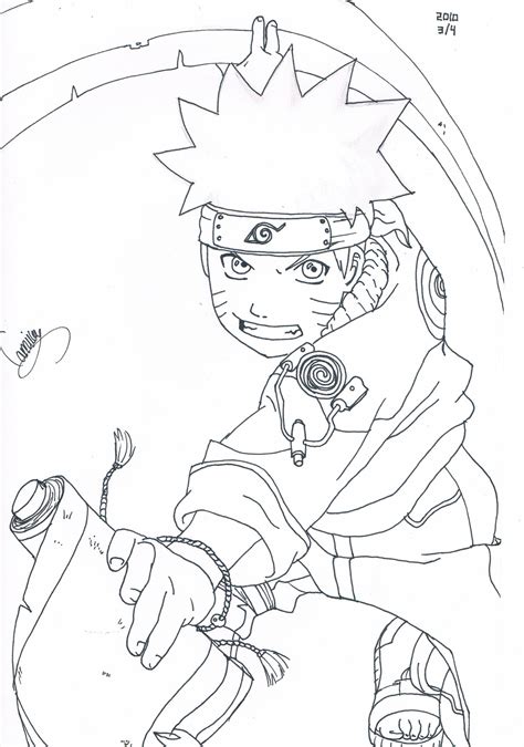 Naruto Uzumaki Drawing at GetDrawings | Free download