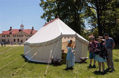 REVOLUTIONARY WAR REPLICAS OF GEORGE WASHINGTON’S TENTS COME TO FORT ...